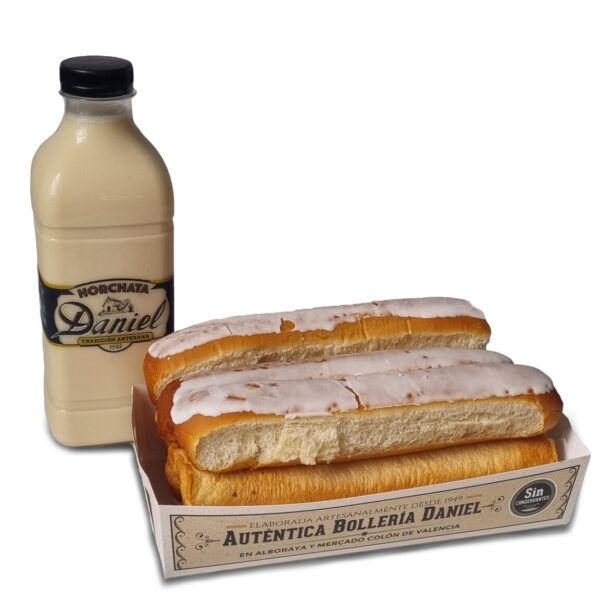 1 Litro de horchata + 6 fartons